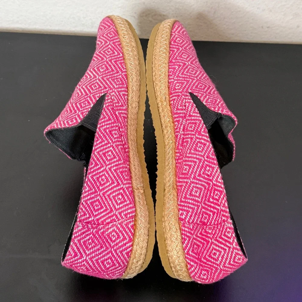 Patara Seeker Slip On‎ Pink Espadrille Loafers